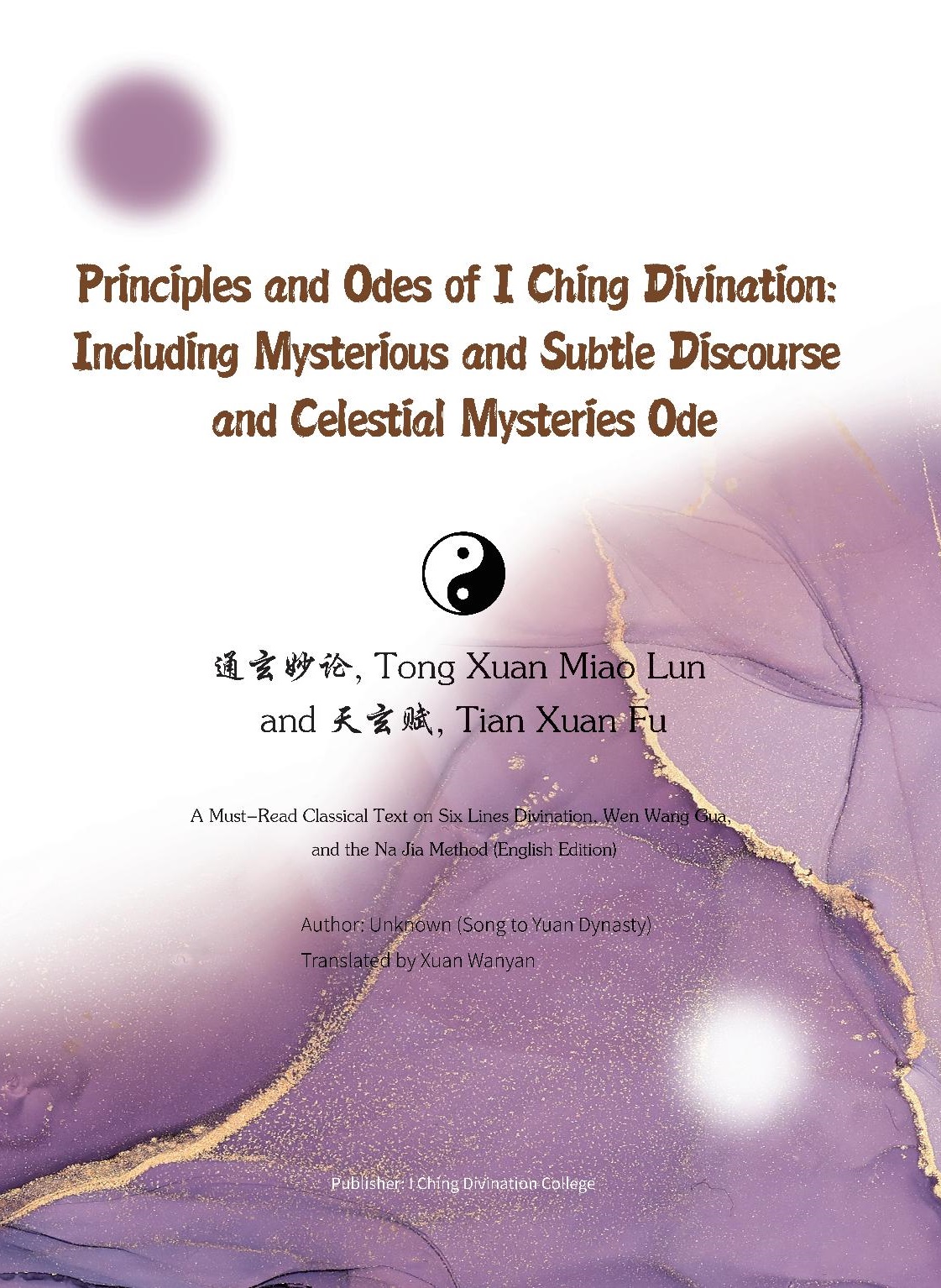 Principles and Odes of I Ching Divination